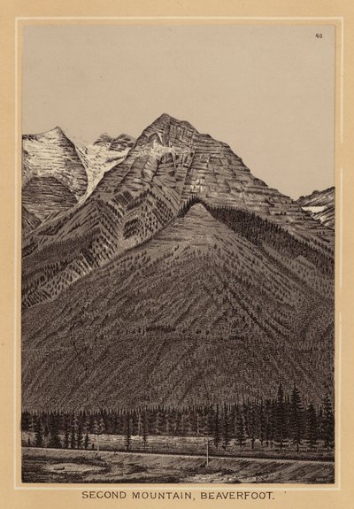 Canada: Second Mountain, Beaverfoot by Canadian School
