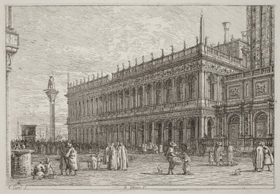 The Library. V. [upper left] by Canaletto