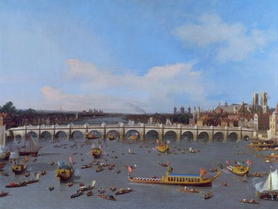 Westminster Bridge, with the Lord Mayor
