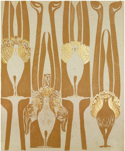 Wallpaper Design by Carel Adolph Lion Cachet