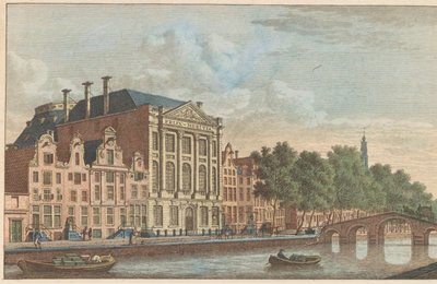 Building of Felix Meritis in Amsterdam, ca. 1790 by Carel Frederik Bendorp (I)