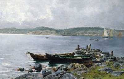 From Drøbak Sound by Carl-Edvard Diriks