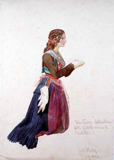 A Dalmatian Lady of the 