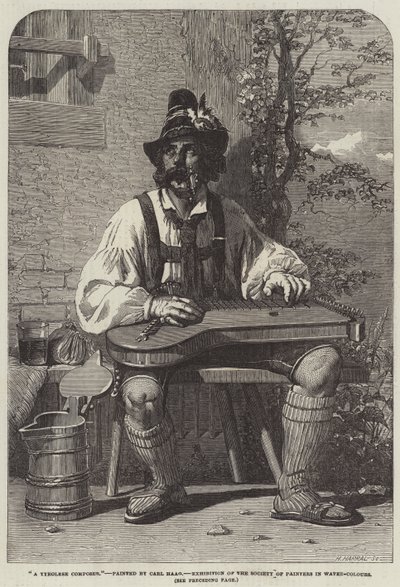 A Tyrolese Composer by Carl Haag
