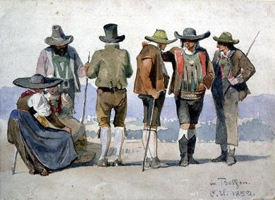 A Group Study in Botzen by Carl Haag