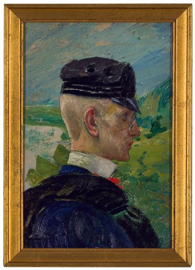 Portrait of a Boy. Study for Morning Prayers by Carl Larsson