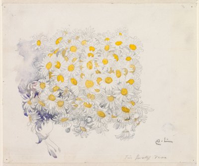 Oxeye Daisies by Carl Larsson