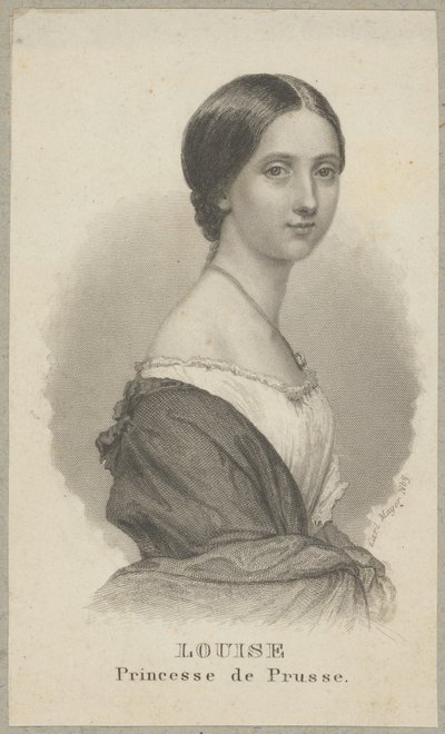 Louise of Prussia (also: Louise of Mecklenburg-Strelitz, née Louise Augusta Wilhelmina Amalia of Mecklenburg-Strelitz, 1776 Hanover - 1810 Hohenzieritz) - Princess of Mecklenburg-Strelitz, Queen of Prussia as the wife of King Frederick William III. by Carl Mayer