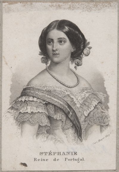 Stephanie, Queen of Portugal by Carl Mayer