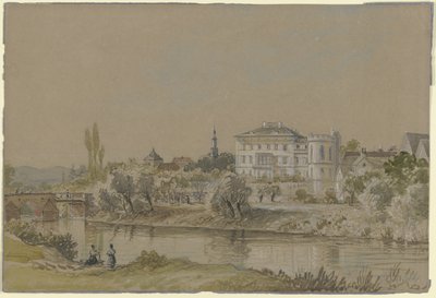 Metzler House in Bonames near Frankfurt by Carl Morgenstern
