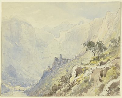 Saint Guilhem the Desert by Carl Morgenstern
