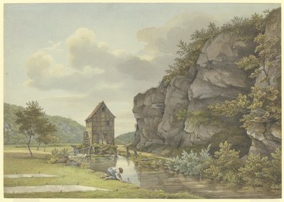 Sawmill near Eppstein (Lorsbach Valley) by Carl Morgenstern