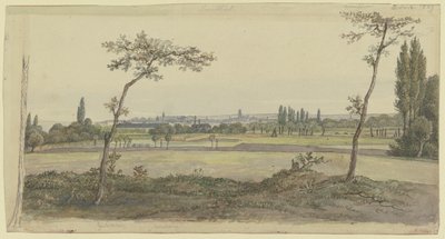 View of Frankfurt on the Main by Carl Morgenstern