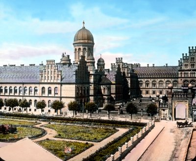 Residence of the Greek-Orthodox Archbishop in Czernowitz, image date: circa 1920, Carl Simon Archive by Carl Simon