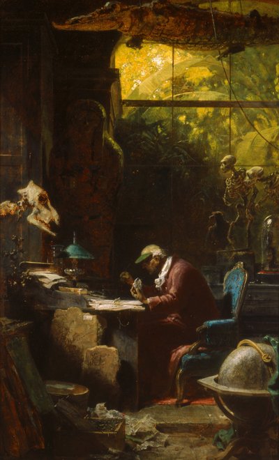 Scholar of Natural Sciences by Carl Spitzweg