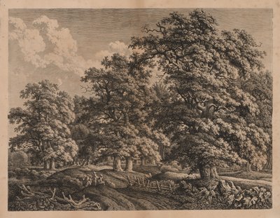Landscape and Three Figures by Carl Wilhelm Kolbe I