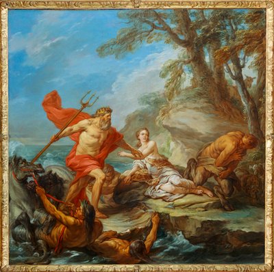 Neptune and Amymone by Carle Vanloo