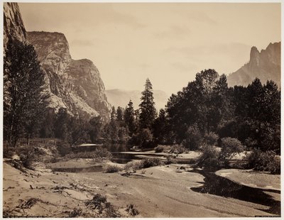 Up Yosemite Valley from the Foot of El Capitan by Carleton Emmons Watkins