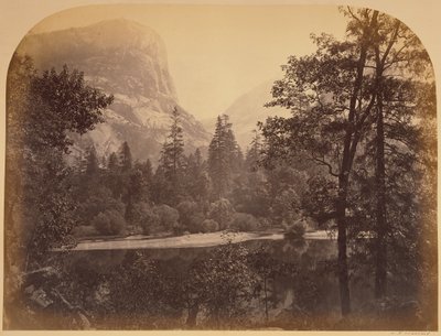 The Lake - Yosemite / Lake Ah-Wi-Yah, Yosemite / Mirror Lake and Mt. Watkins, Yosemite by Carleton Watkins