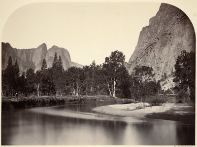 View from Camp Grove, Yosemite by Carleton Watkins