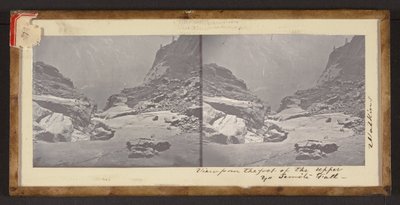View from the Foot of the Upper Yosemite Fall by Carleton Watkins