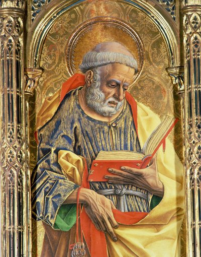 St. Peter (detail from the Sant