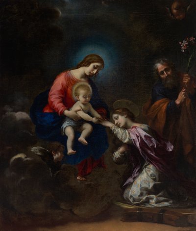 The Mystic Marriage of Saint Catherine of Alexandria by Carlo Dolci