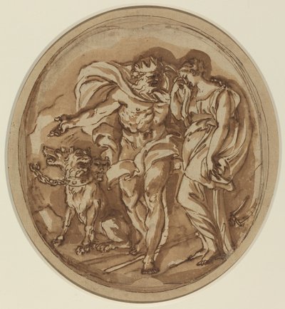 Pluto Bringing Proserpine to the Gates of Hell by Carlo Maratta