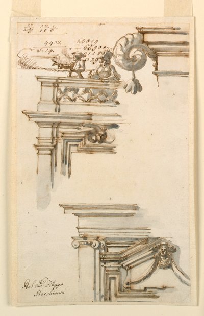 Two Doorcases, 1750–75 by Carlo Marchionni