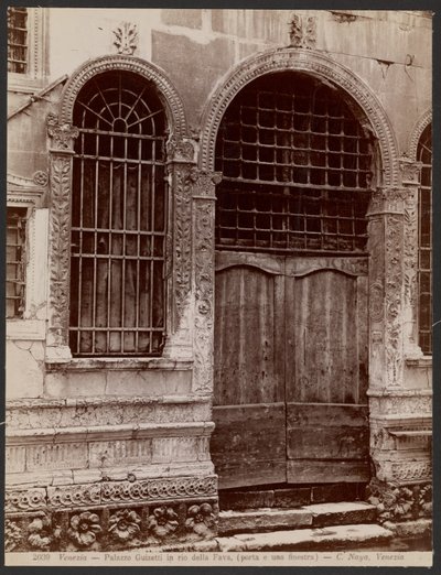 Guizetti Palace by Carlo Naya