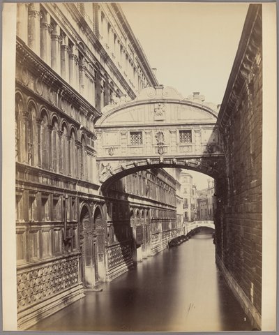Venice: Bridge of Sighs by Carlo Naya