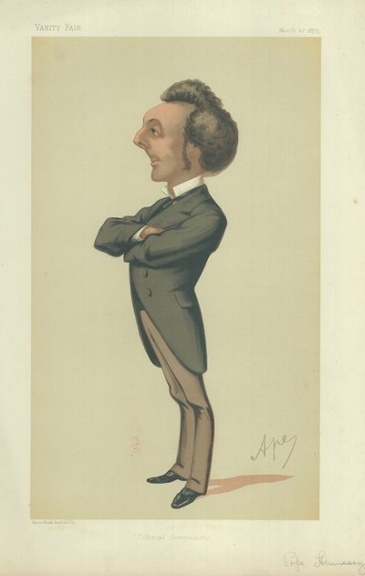 His Excellency Governor John Pope Hennessy by Carlo Pellegrini