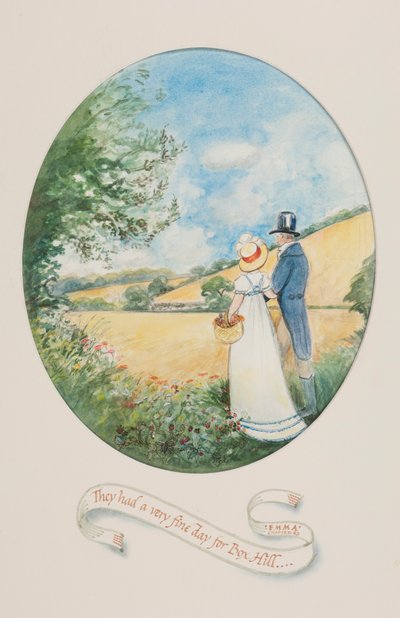 They Had a Very Fine Day for Box Hill, 2010 by Caroline Hervey Bathurst