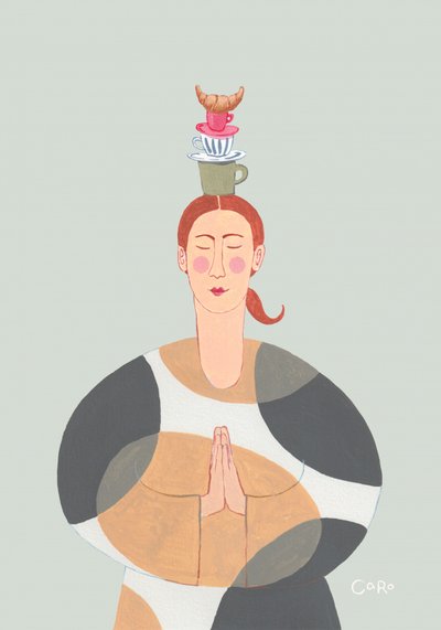 Balanced Morning Zen by Caroline Roberts