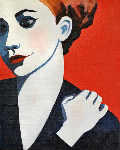 Elegant Pop Portrait by Caroline Roberts