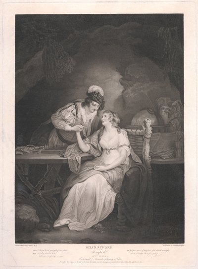 The Tempest, Act V, Scene I by Caroline Watson