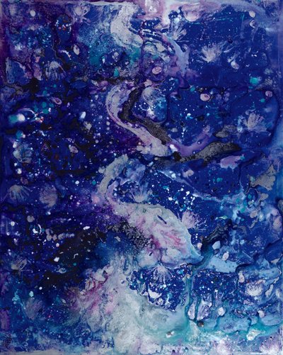 Cerulean Shorelines by Carolyn Mary Kleefeld