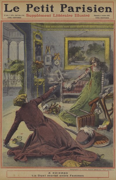 Deadly Duel Between Two Women in Chicago by Carrey