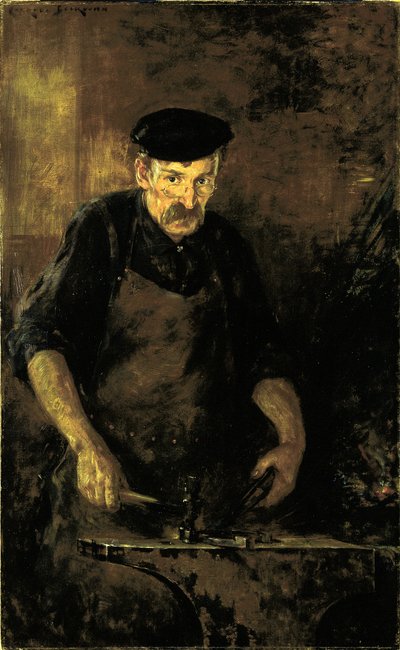 The Blacksmith by Carroll Beckwith