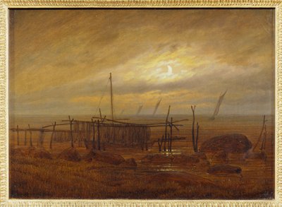 By the Sea by Caspar David Friedrich