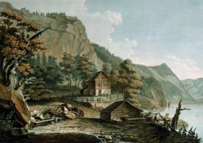 View of the Rütli Meadow by Caspar Wolf