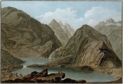 The Hospice on the Grimsel by Caspar Wolf