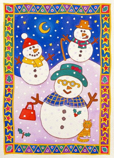Snowmen in the Snow by Cathy Baxter