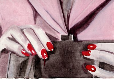 Film Diary #46 (11.04.13 She was not detained), 2015 by Cathy Lomax