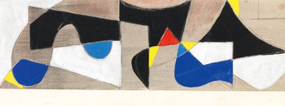 Composition, c.1950 by Caziel Caziel