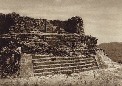 Mexico: Tepoztlan, Ruin of the Temple El Tepoztecatl by Cecile Seler Sachs