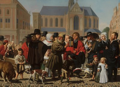 Diogenes Looking for an Honest Man by Cesar Boetius van Everdingen