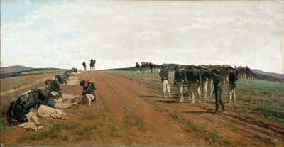 September 1870, Bersaglieri towards Porta Pia by Cesare Bartolena