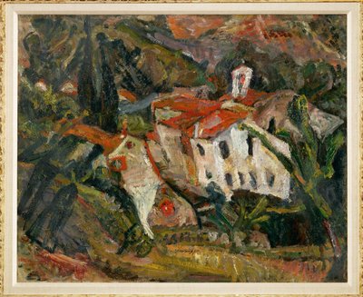Landscape in Ceret, c.1920 by Chaim Soutine