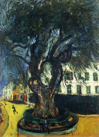 The Tree in Vence by Chaim Soutine